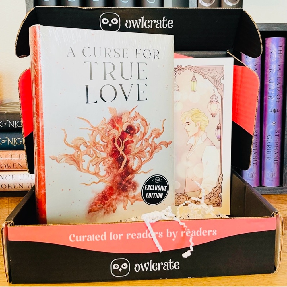 Owlcrate Exclusive Signed Edition A Curse For True Love by Stephanie Garber
